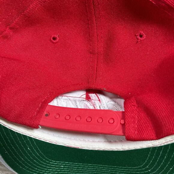 Vintage Sports Specialties‎ Idiana Hoosiers Script Snapback Hat Red Wool Cap - Picture 2 of 9